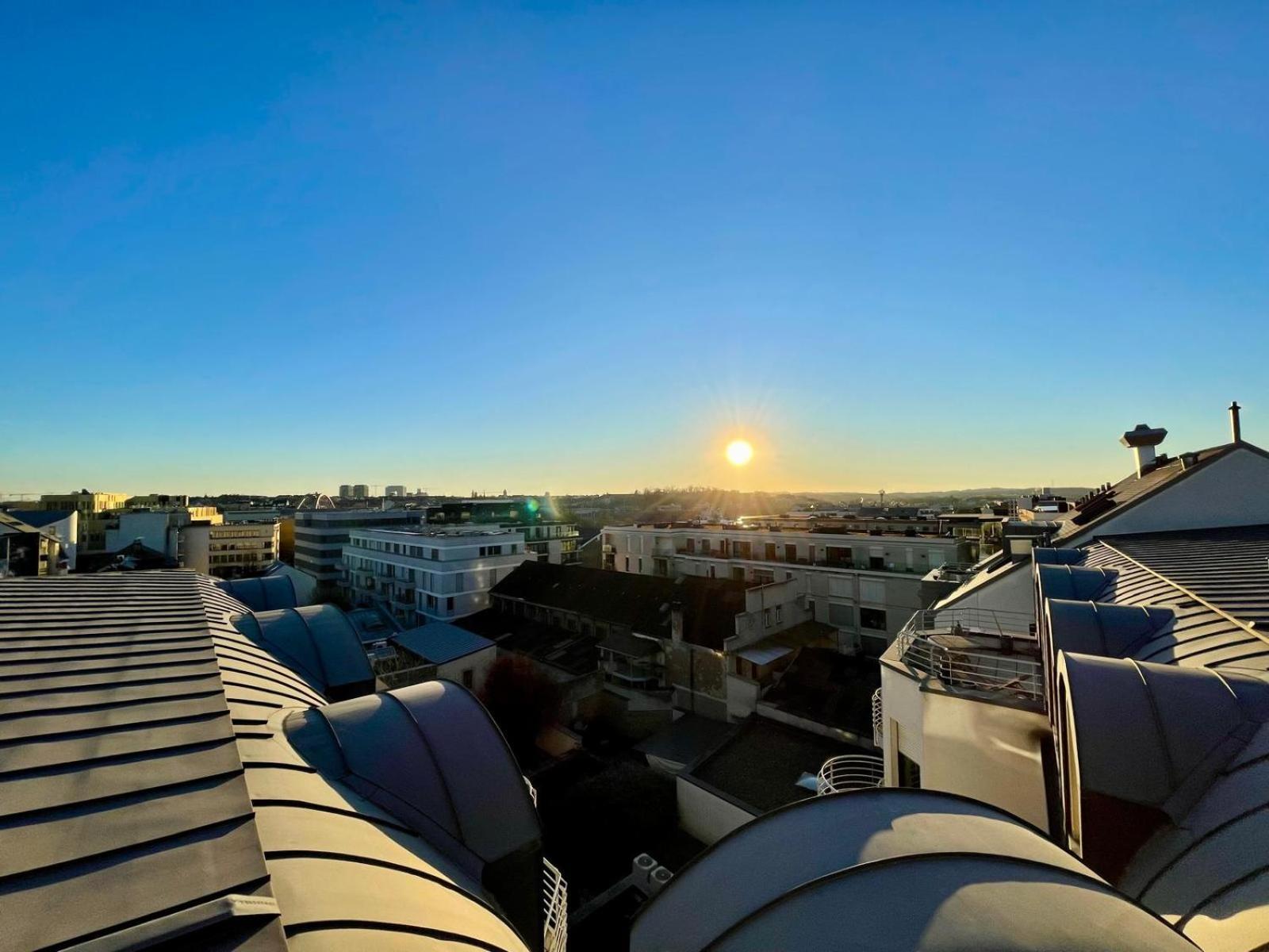 Lux Penthouse - Office, Terrace, Gym & Parking Luxemburgo Exterior foto